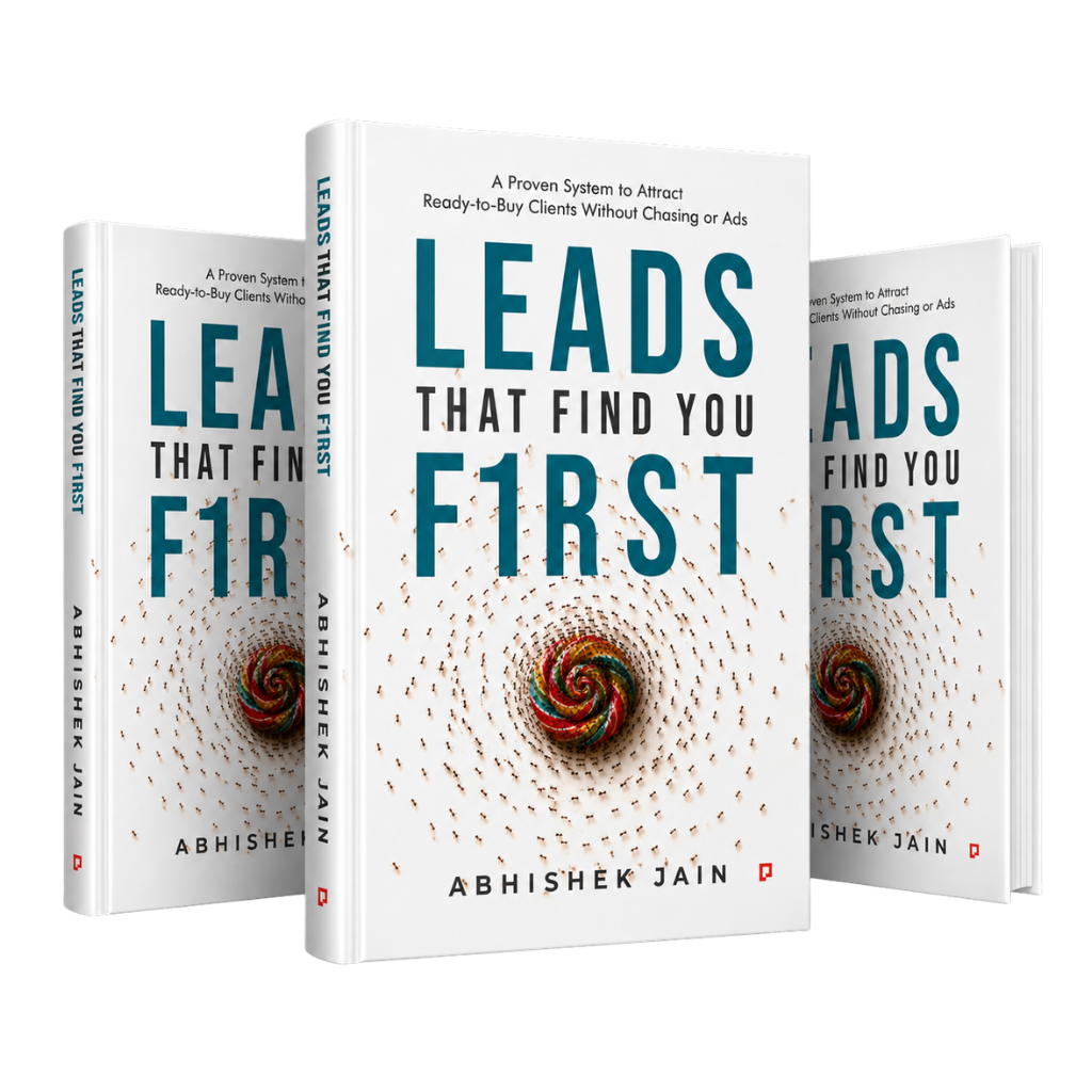 Leads That Find You First — e-Book by Abhishek Jain